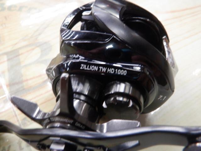 22ジリオンTW HD 1000H ZILLION TW HD 1000H 遠投性能を高めたヘビーデューティー！「ダイワ 2022 ジリオン