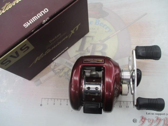 SHIMANO nium XT ベイトリール 赤 箱付き SHIMANO nium XT ベイトリール 赤 箱付き シマノ リール