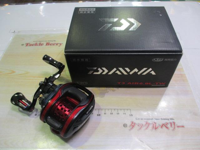 リール T3 AIR 6.8R-TW 楽天市場】ダイワ DAIWA ベイトリール T3 AIR 6.8R-TW 【中古