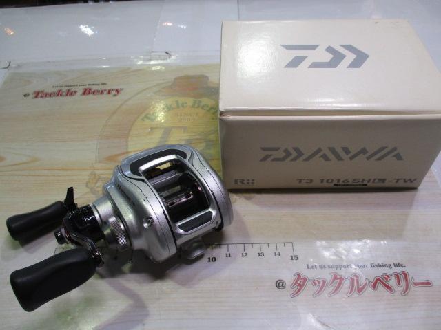 T3 1016SHL TW 左巻きベイトリール Amazon | ダイワ(Daiwa) ベイトリール T3 MX 1016SHL-TW