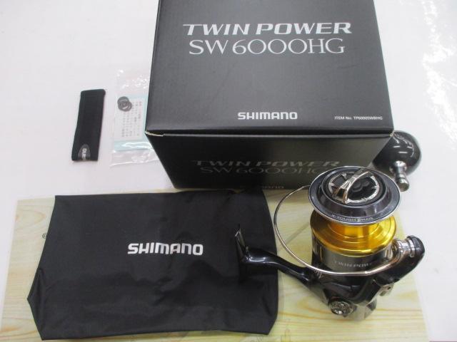 15ツインパワーSW 6000XG 中古 SHIMANO シマノ スピニングリール 15ツインパワーSW 6000PG