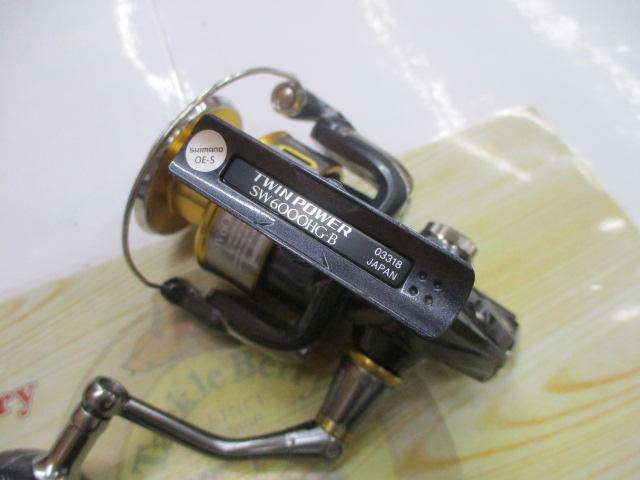 15ツインパワーSW 6000XG 中古 SHIMANO シマノ スピニングリール 15ツインパワーSW 6000PG
