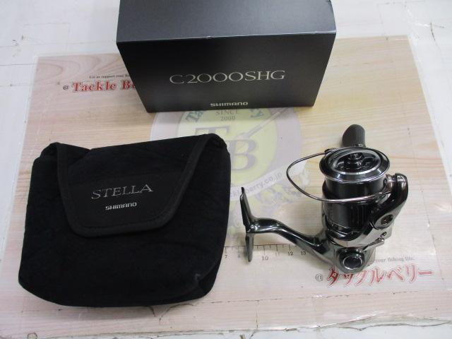 22 ステラ STELLA C2000SHG 未使用品 シマノ 22 ステラ C2000SHG (2022年モデル) スピニングリール