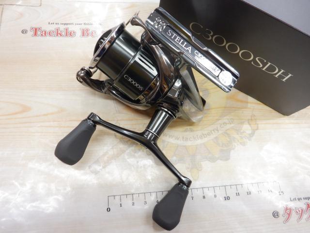 22ステラC3000SDH 22ステラ最速レビュー] C3000SDH を春イカエギング&怪魚用に購入