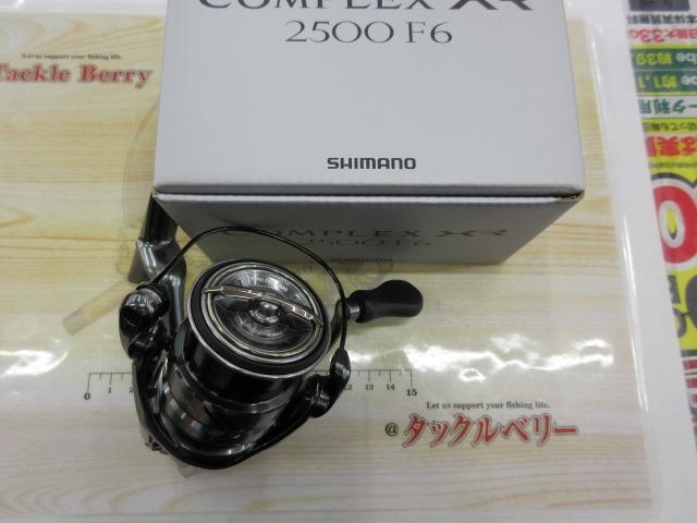 中古 シマノ 21コンプレックスXR 2500 F6 SHIMANO リール シマノ 21 コンプレックス XR 2500 F6 スピニングリール - 最
