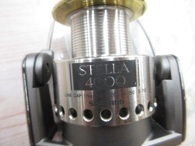 SHIMANO 95' STELLA 4000(シマノ 95ステラ 4000) SHIMANO 95 STELLA 4000 SPINNING REEL FISHING FROM JAPAN