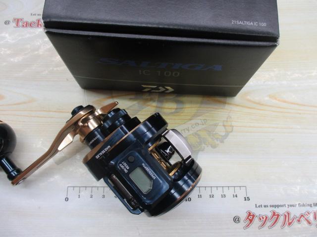 りゅう２１ソルティガＩＣ　１００　新品　未使用 ダイワ 21ソルティガIC 100 2021年5月発売予定の釣具販売、通販