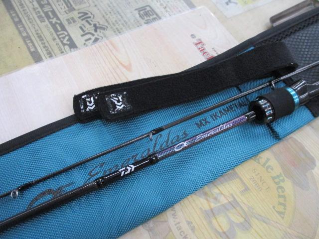 ダイワ エメラルダス MX K60LB-S 美品 ダイワ エメラルダス MX イカメタル K60LS-S・W (ロッド・釣竿