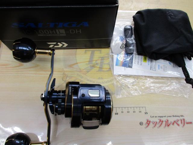 ソルティガ　 100HL-DH ダイワ ベイトリール ソルティガIC 100HL-DH(左): 釣具の