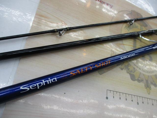 Sephia Salty Shot S806M エギングロッド 8'6\" Sephia Salty Shot S806M エギングロッド 8'6