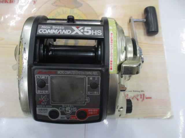 コマンド X5 CX-5 電動リール　コード無し　(未確認) コマンド X5 CX-5 電動リール コード無し (未確認)