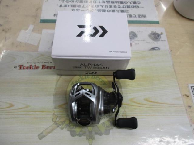 リール 21Alphas SV TW 800XHL Daiwa 21 Alphas SV TW 800XHL (Left handle)