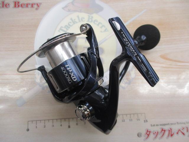 極美品21ツインパワー XD 4000XG最終値下げ！ 早いモノ勝ち！！ シマノ(SHIMANO) 21 ツインパワー XD 4000XG ○完売しました