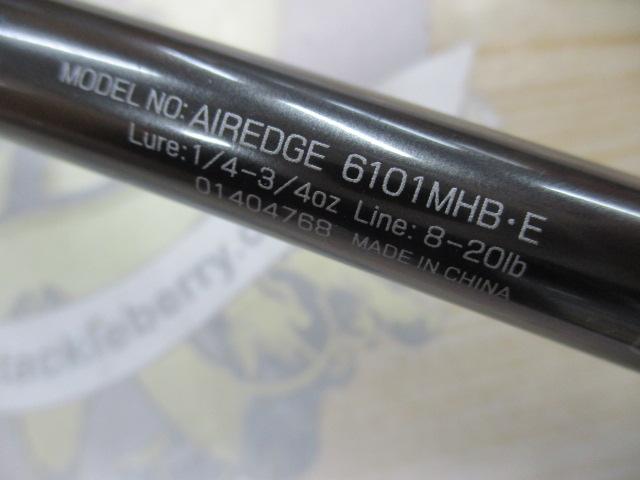 直接取引 新品未使用 エアエッジ6101MHB・E エアエッジ 6101MHB・E｜＠ベリーネット 日本最大新品中古釣具