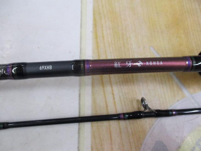 【未使用品】DAIWA ロッド 紅牙 BRAIDING X 69HB ベイト DAIWA（釣り） ダイワ 22 紅牙 X 69HB-S ベイトモデル (2022年