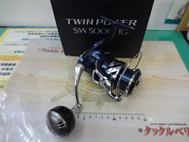 未使用 21ツインパワーSW 5000HG シマノ(SHIMANO) 21 ツインパワー SW 5000HG 042224｜アウトドア