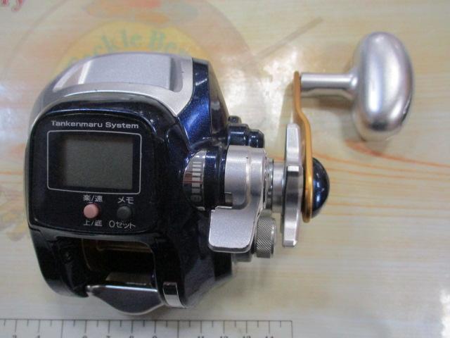SHIMANO - 【中古/美品】 シマノ 09 電動丸 400C カスタムノブ付  /Q277M SHIMANO シマノ 09 電動丸400C 電動リール 02387 箱・コード付き