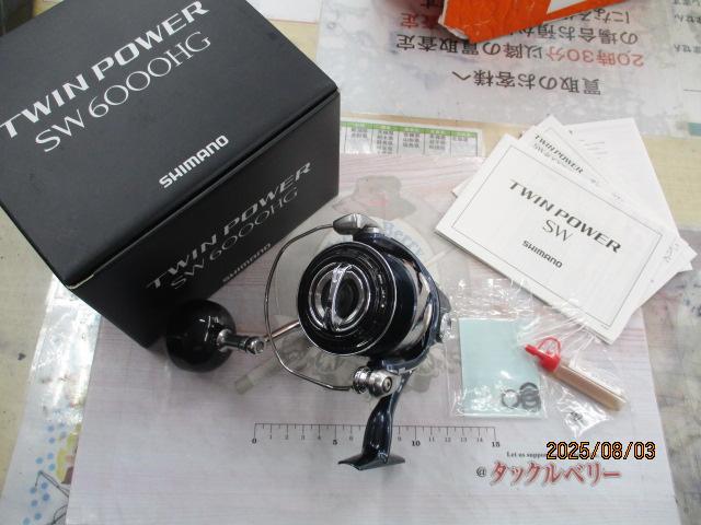 SHIMANO - まめっちさん専用ツインパワーSW 6000HG 新品未使用 21ツインパワーSW 6000HG｜＠ベリーネット 日本最大新品中古釣具