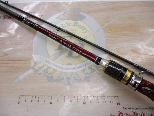 シマノ GAME炎月 B70MLーｓ　数回使用の中古品のために格安！ シマノ GAME炎月 B70MLーs 数回使用の中古品のために格安