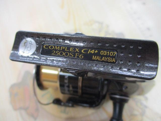 １３ コンプレックスci4+ 2500s F6 シマノ(SHIMANO) 13コンプレックスCI4+ 2500S F6 ☆在庫処分特価