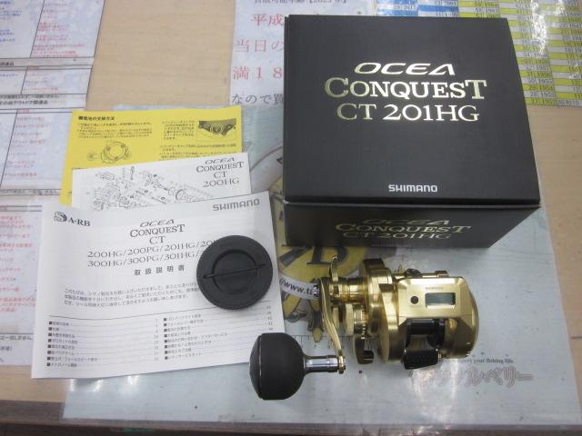 【未使用】シマノ　18 オシアコンクエスト CT 201HG シマノ(shimano) 18 オシア コンクエスト(OCEA CONQUEST