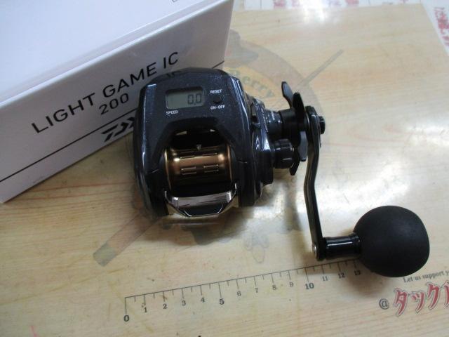 DAIWA - 【中古/極上品】 ダイワ 22 ライトゲーム IC 200 右  /U141M DAIWA - 【中古/極上品】 ダイワ 22 ライトゲーム IC 200 右