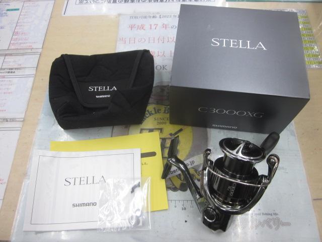 22ステラ C3000XG 釣行一回 極上品 22ステラ C3000XG 釣行一回 極上品 22ステラ C3000XG 釣行一回