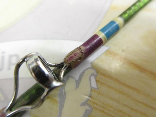 スキヤキ56L シャイニーグリーン/パープル・ターコイズスレッド