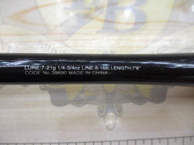SHIMANO シマノ/ZODIAS/176M-2/ロッド/Bランク/76【中古】 br>SHIMANO シマノ/ZODIAS/176M-2/ロッド/Bランク/76【中古