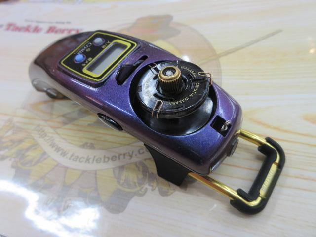 クリスティア ワカサギCR-PT2電動リール パープルムーブ