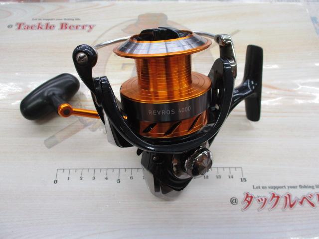 美品　ダイワ(DAIWA) スピニングリール 15レブロス4000 15レブロス 4000｜＠ベリーネット 日本最大新品中古釣具WEBショップ