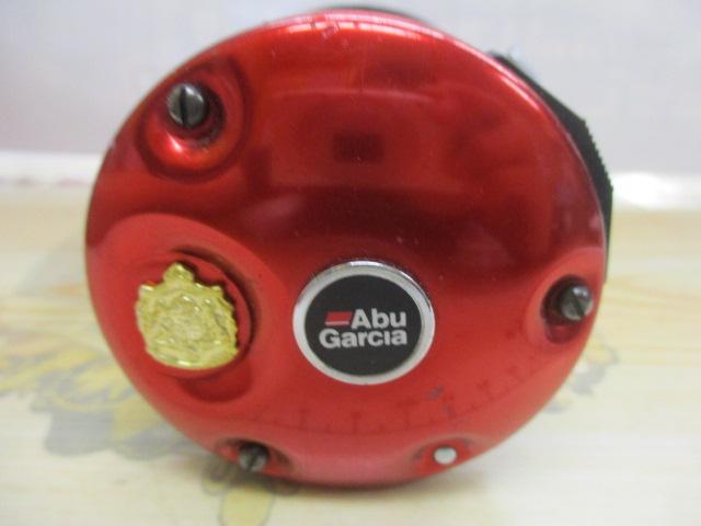 アンバサダー6000レッド アブ ABU アンバサダー 6000 赤 右巻き ベイトリール オールド