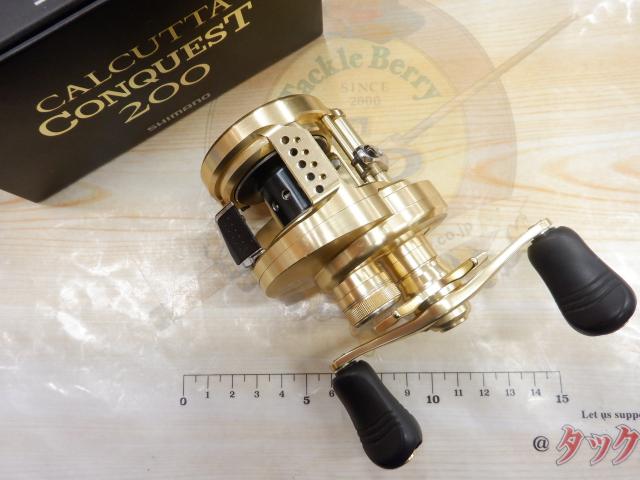 中古 14 カルカッタ コンクエスト 200 SHIMANO シマノ 14カルカッタコンクエスト200 右 - メルカリ