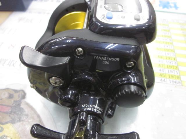 ダイワ TANASENSOR 500 未使用 Yahoo!オークション - 一度のみ使用 DAIWA TANASENSOR 500
