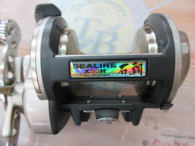 ダイワ　シーライン SEALINE X50H 石鯛両軸リール　【希少極美品】 即決 送料無料 ダイワ 両軸リール シーライン SEALINE 50H 整備