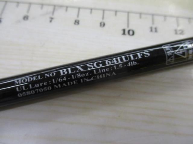 ブラックレーベルBLX SG 64ULFS ブラックレーベル BLX SG 641ULFS｜＠ベリーネット 日本最大新品