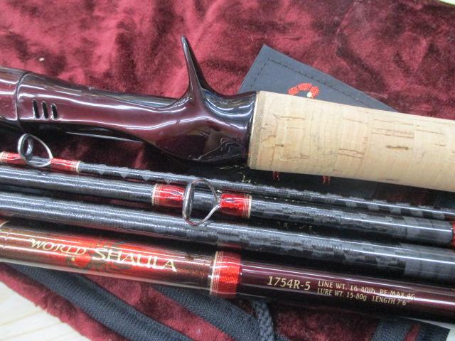 ワールドシャウラ　1754R-5 新品　未使用　ロッド　シマノ シマノ(SHIMANO) ワールドシャウラ ツアーエディション 1754R-5