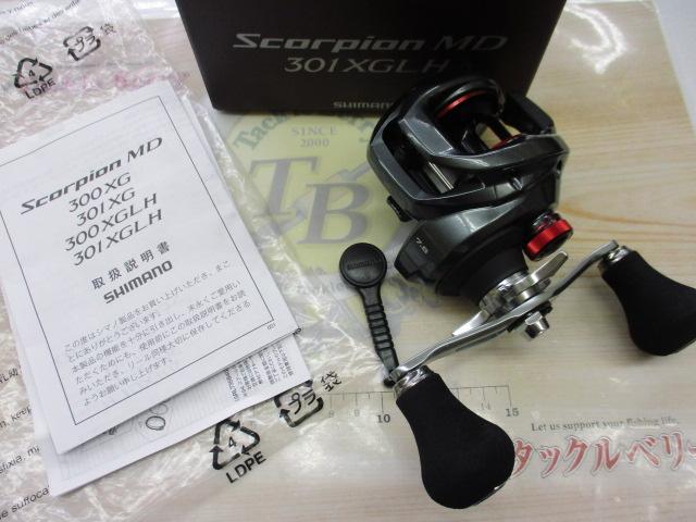 SHIMANO - 【中古/極上品】 シマノ  24 スコーピオン MD 301XGLH   /T262M シマノ 24 スコーピオンMD 301XGLH 釣り ベイトリール - 最安値