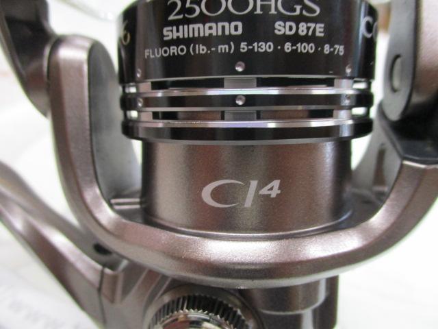シマノ COMPLEX CI4 2500HGS F6 スピニングリース シマノ(SHIMANO) 13コンプレックス CI4+2500HGS F6 031051