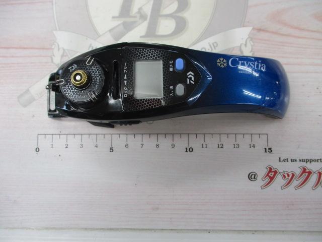クリスティア ワカサギCRTR電動リール ソリッドブラック/ブルー