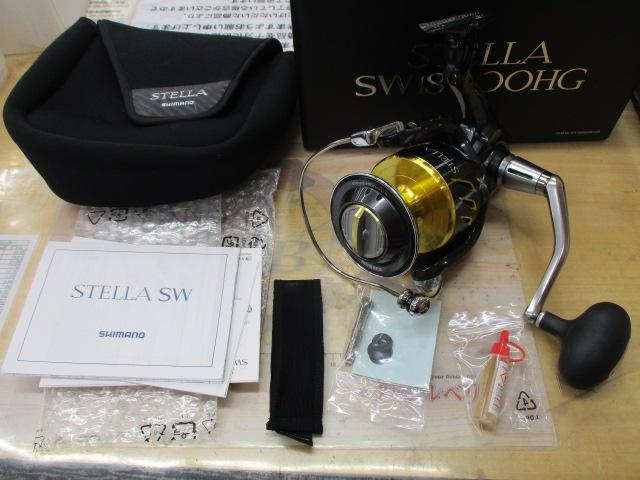 シマノ 13ステラSW18000HG スピニングリール】シマノ 13 ステラ SW 18000HG 買取価格