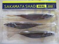 サカマタシャッドリアル5"ノンソルト#03パールワカサギ