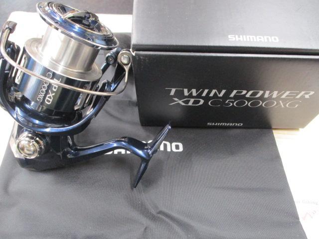 【箱･付属品あり】21TP XD C5000XG SHIMANO シマノ 21 ツインパワー XD C5000XG スピニングリール