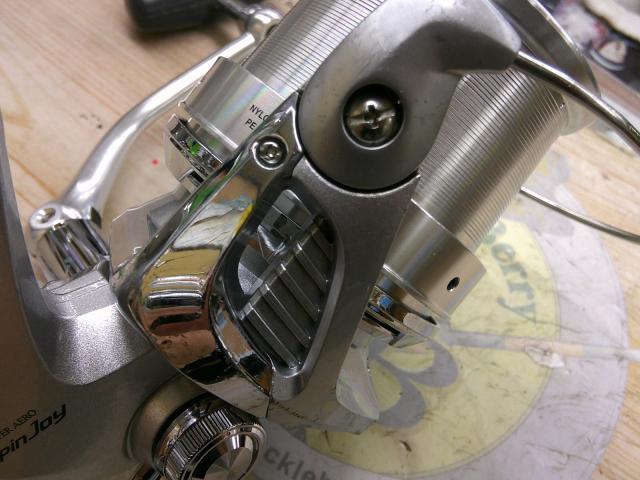 14スーパーエアロスピンジョイ 30細糸仕様