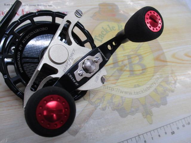 カセ筏師 ディープフォース V80-BG ブラック/ゴールド(左)