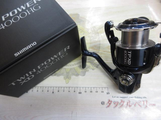 シマノ　ツインパワーXD 4000HG 未使用品 シマノ ツインパワー XD 4000HG (リール) 価格比較 - 価格.com