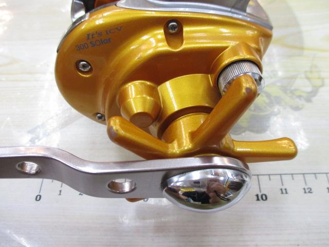 DAIWA - リール　イッツICV 300ソーラー ダイワ イッツ ICV 300 ソーラー/N031M ベイトリール 美品 : 釣