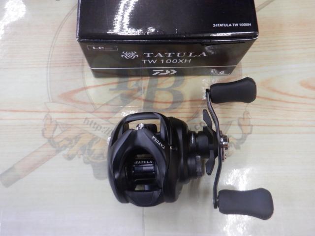 未使用品　24タトゥーラ　TW100XH ダイワ ベイトリール 24タトゥーラ(TATULA) TW 100H(右): 釣具の