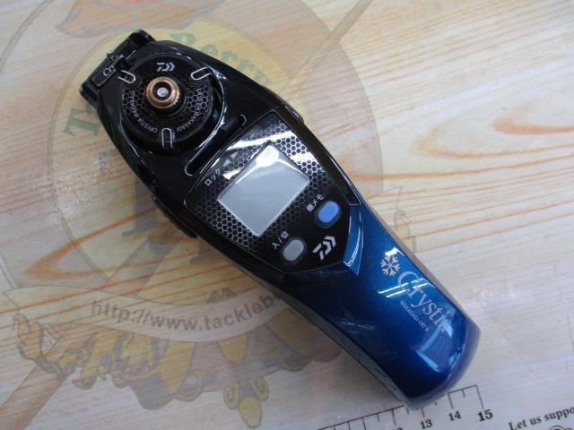 【譲】クリスティア ワカサギ CRT R ソリッドブラック／ブルー PEラ DAIWA（釣り） ダイワ ワカサギ 電動リール クリスティア CRT Rα