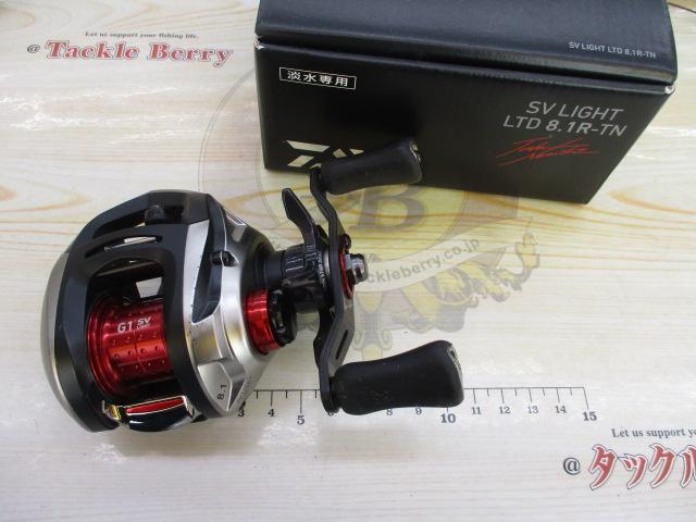 ダイワ SVライトリミテッド　8.1ライトハンドル　未使用 ダイワ SVライトリミテッド 8.1L-TN 左ハンドル 新品同様